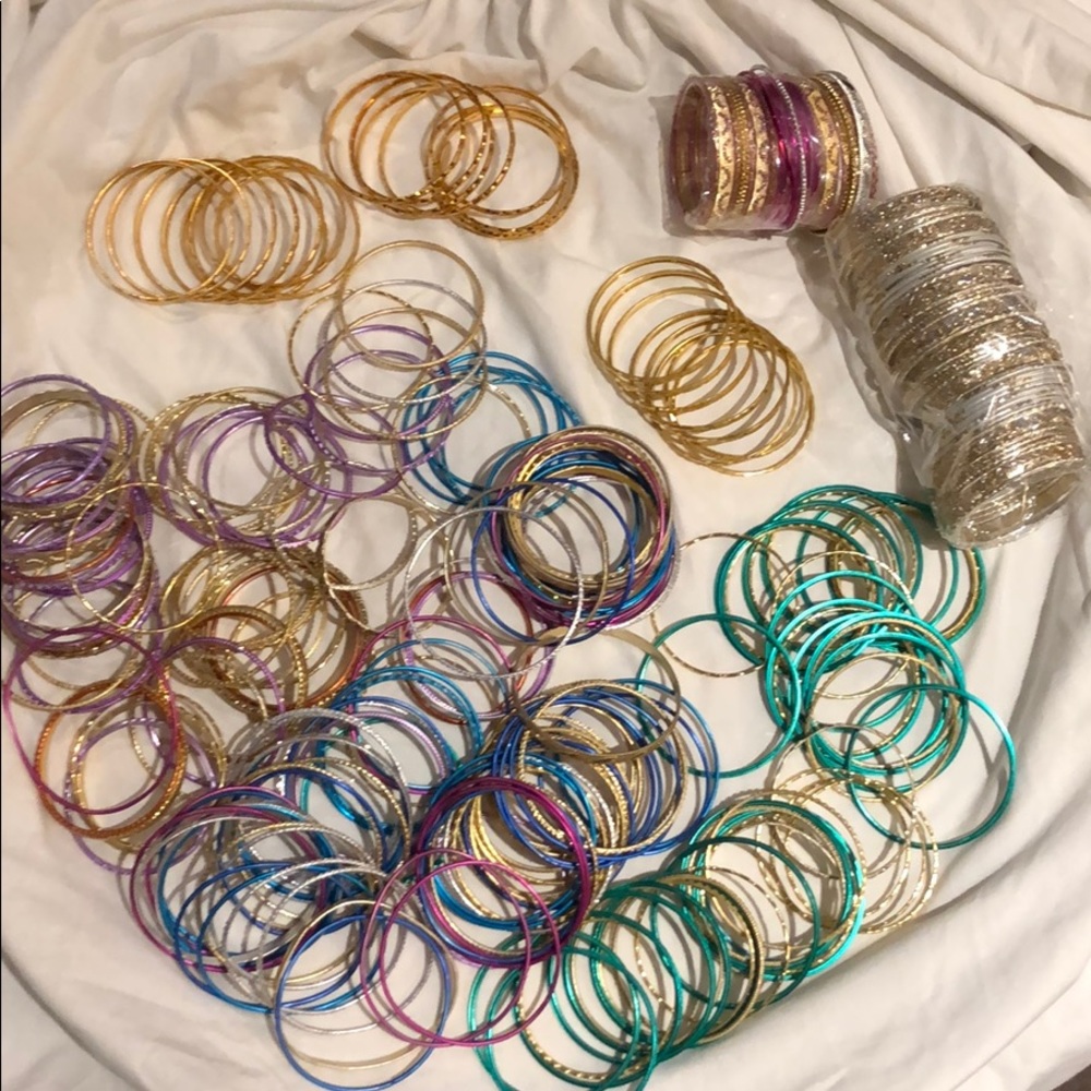 Indian bangles size 28-30 assorted colors